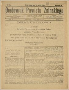 Orędownik Powiatu Żnińskiego 1932 Nr 13