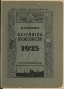 Ilustrowany Kalendarz "Dziennika Bydgoskiego", 1925