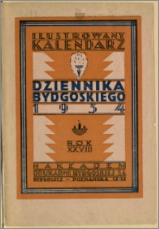 Ilustrowany Kalendarz "Dziennika Bydgoskiego", 1934