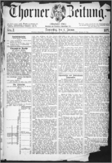 Thorner Zeitung 1877, Nro. 2