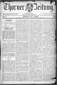 Thorner Zeitung 1877, Nro. 4