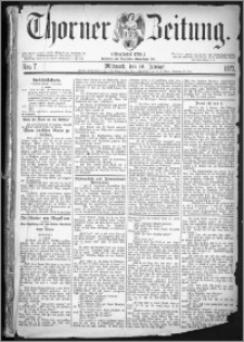 Thorner Zeitung 1877, Nro. 7