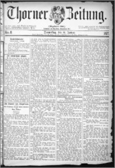 Thorner Zeitung 1877, Nro. 8