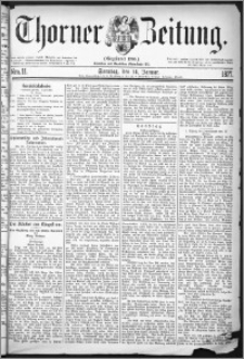 Thorner Zeitung 1877, Nro. 11 + Beilage