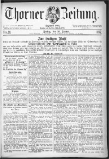 Thorner Zeitung 1877, Nro. 21