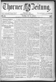 Thorner Zeitung 1877, Nro. 24