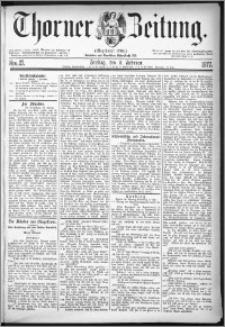 Thorner Zeitung 1877, Nro. 27