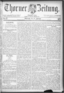 Thorner Zeitung 1877, Nro. 37