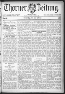 Thorner Zeitung 1877, Nro. 44