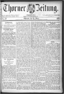 Thorner Zeitung 1877, Nro. 67