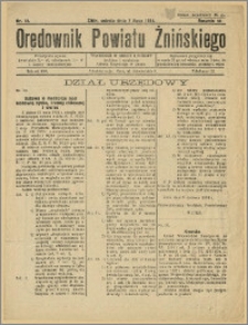 Orędownik Powiatu Żnińskiego 1934 Nr 15