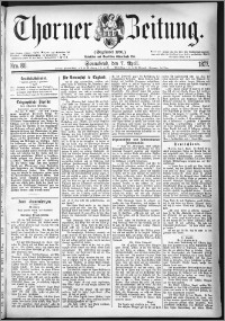 Thorner Zeitung 1877, Nro. 80