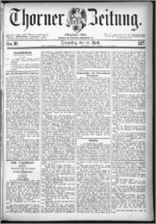 Thorner Zeitung 1877, Nro. 90