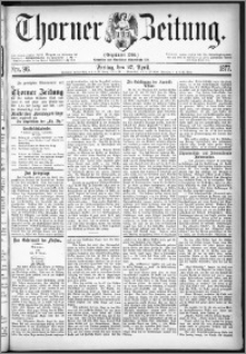 Thorner Zeitung 1877, Nro. 96