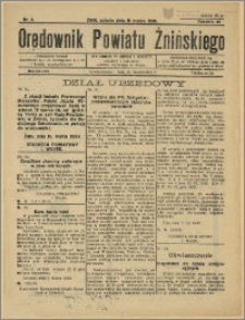 Orędownik Powiatu Żnińskiego 1935 Nr 5