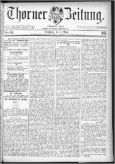 Thorner Zeitung 1877, Nro. 104 + Beilage