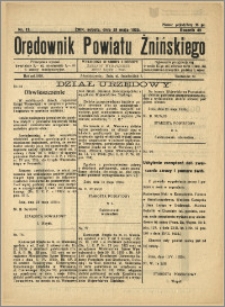 Orędownik Powiatu Żnińskiego 1935 Nr 13