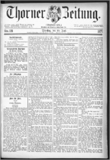 Thorner Zeitung 1877, Nro. 139