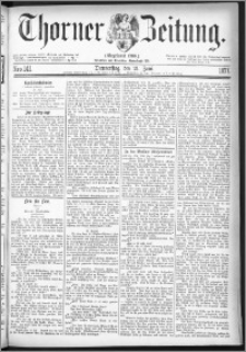 Thorner Zeitung 1877, Nro. 141