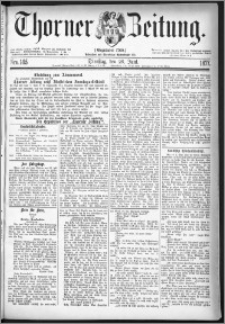 Thorner Zeitung 1877, Nro. 145