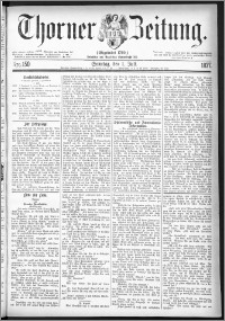 Thorner Zeitung 1877, Nro. 150 + Beilage