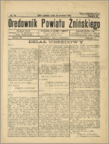 Orędownik Powiatu Żnińskiego 1935 Nr 15