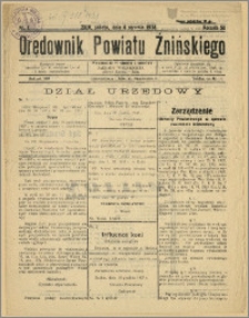 Orędownik Powiatu Żnińskiego 1938 Nr 1