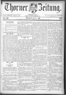 Thorner Zeitung 1877, Nro. 158