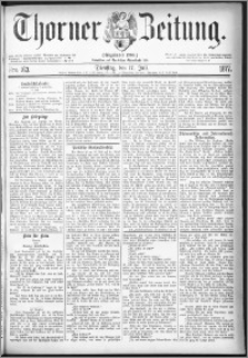 Thorner Zeitung 1877, Nro. 163