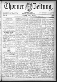 Thorner Zeitung 1877, Nro. 181