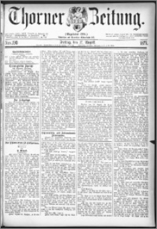 Thorner Zeitung 1877, Nro. 190