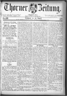 Thorner Zeitung 1877, Nro. 200