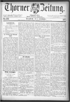 Thorner Zeitung 1877, Nro. 203