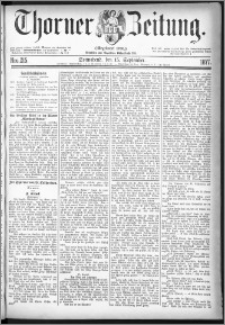 Thorner Zeitung 1877, Nro. 215