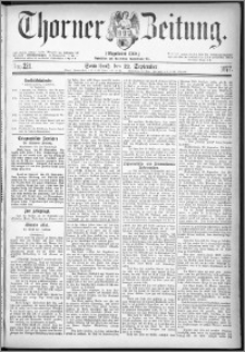 Thorner Zeitung 1877, Nro. 221