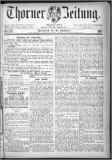 Thorner Zeitung 1877, Nro. 227