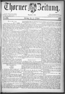 Thorner Zeitung 1877, Nro. 244