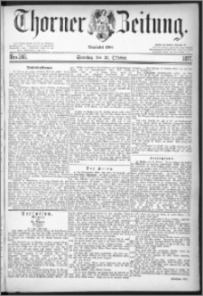 Thorner Zeitung 1877, Nro. 246 + Beilage