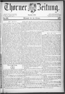 Thorner Zeitung 1877, Nro. 248