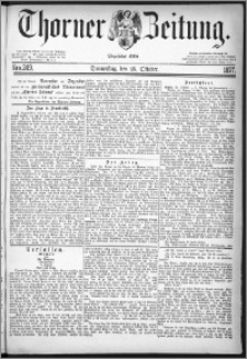 Thorner Zeitung 1877, Nro. 249