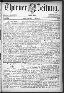 Thorner Zeitung 1877, Nro. 255