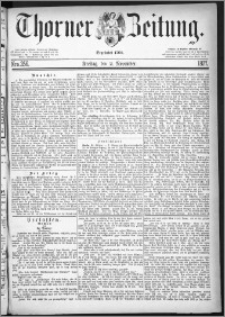 Thorner Zeitung 1877, Nro. 256