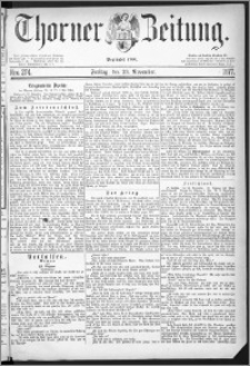 Thorner Zeitung 1877, Nro. 274