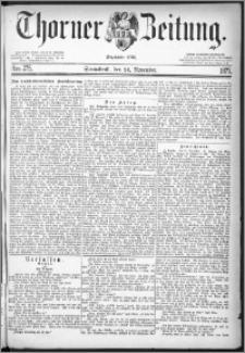 Thorner Zeitung 1877, Nro. 275