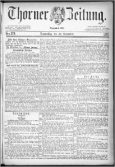 Thorner Zeitung 1877, Nro. 279