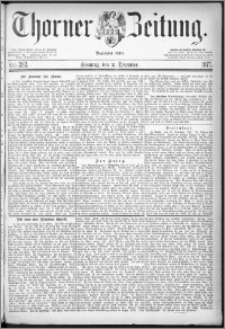 Thorner Zeitung 1877, Nro. 282 + Beilage