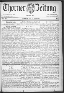 Thorner Zeitung 1877, Nro. 287