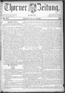 Thorner Zeitung 1877, Nro. 293