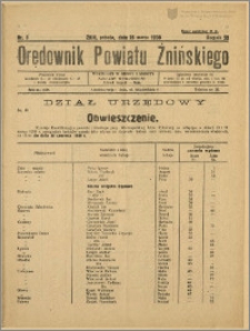 Orędownik Powiatu Żnińskiego 1938 Nr 8