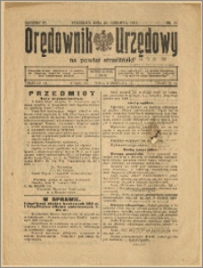 Orędownik Urzędowy na Powiat Strzeliński 1928 Nr 50